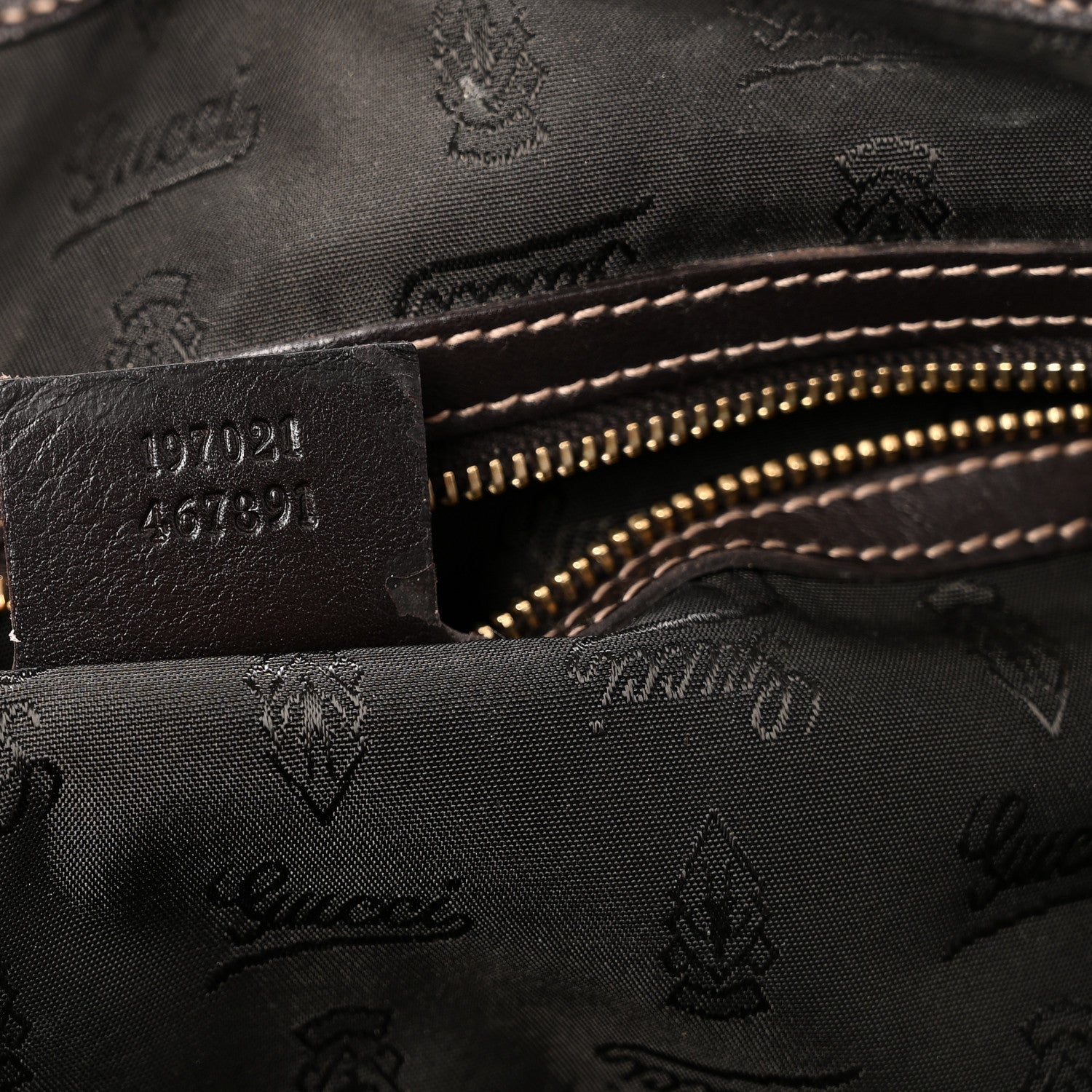 Crystal Monogram Medium Hysteria Top Handle Bag