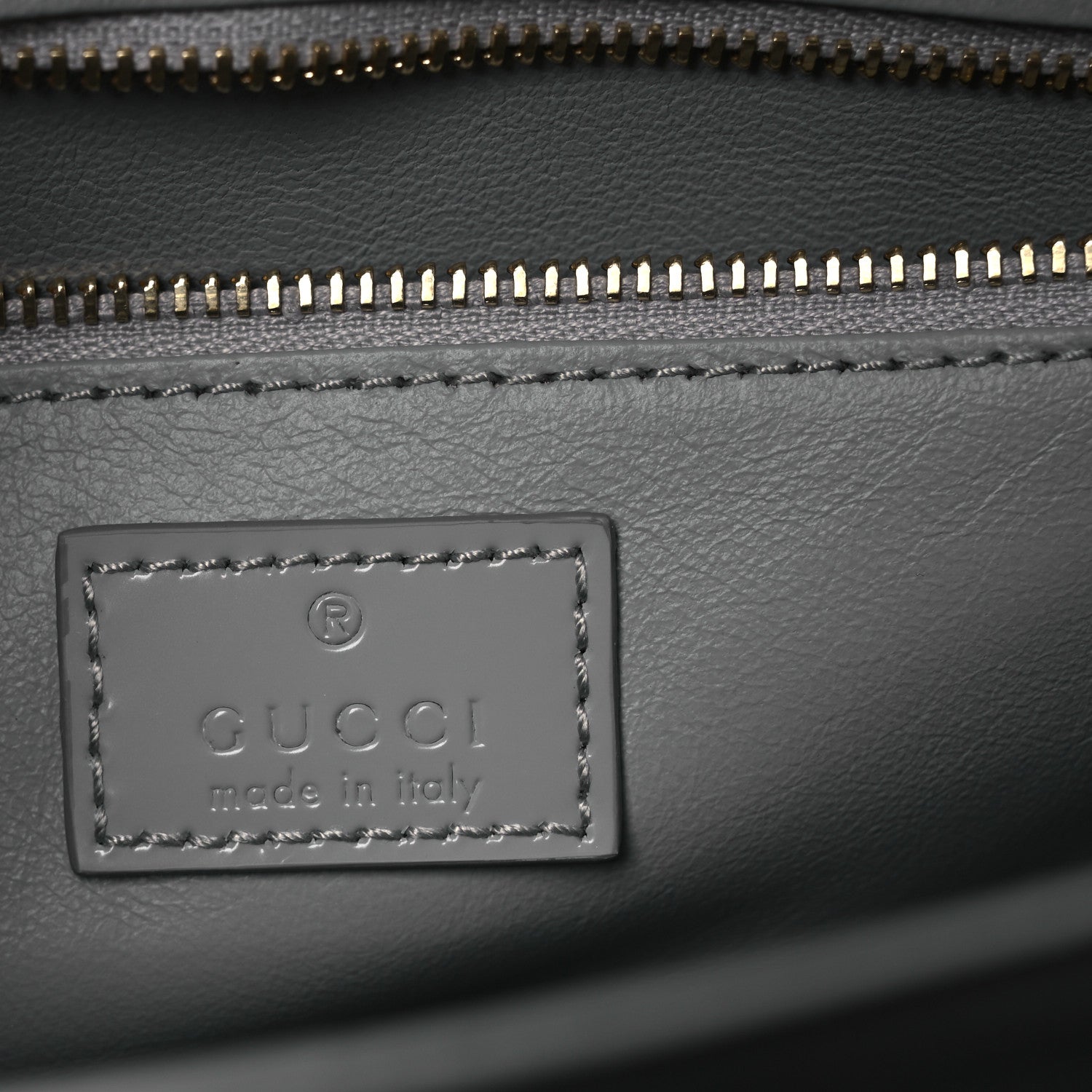 Calfskin Siena Small Shoulder Bag Grey