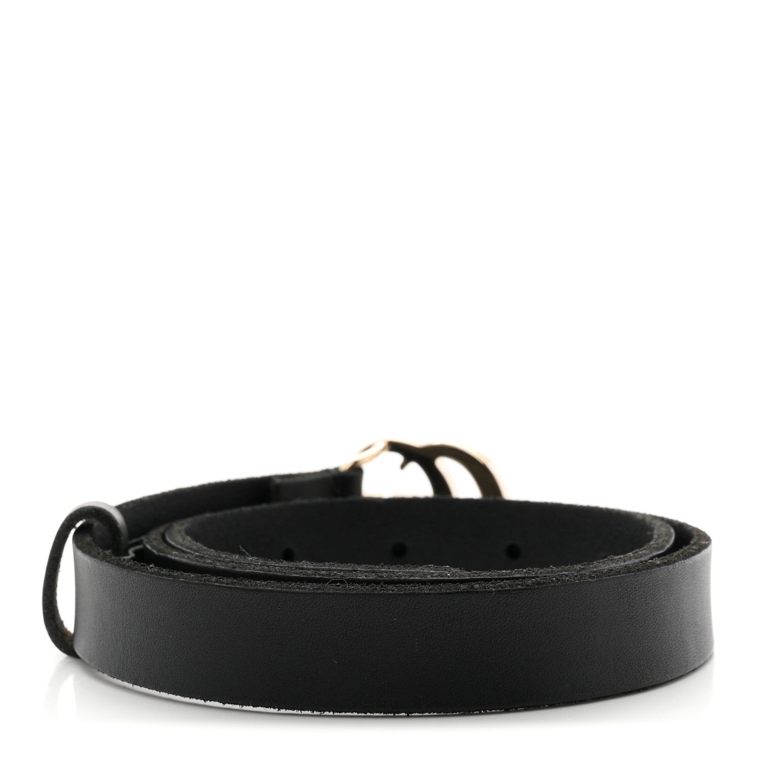 Cuoio Toscano Double G 20mm Belt 70 28 Black