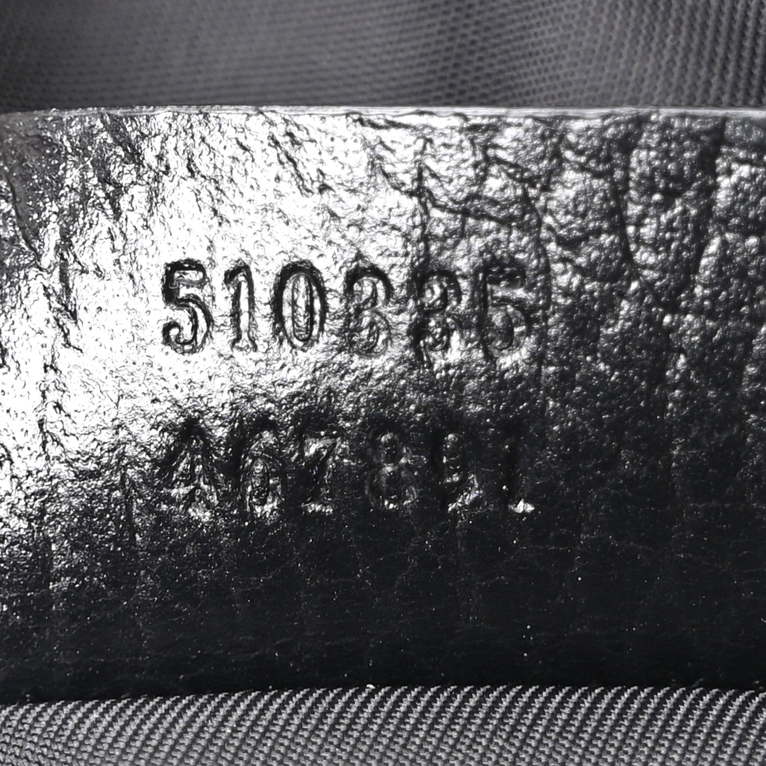 Nylon Monogram Double Buckle Flap Messenger Bag Black
