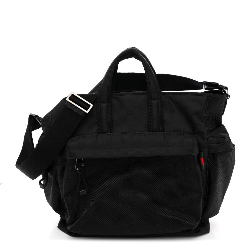 Nylon Large Nexus Tote Black