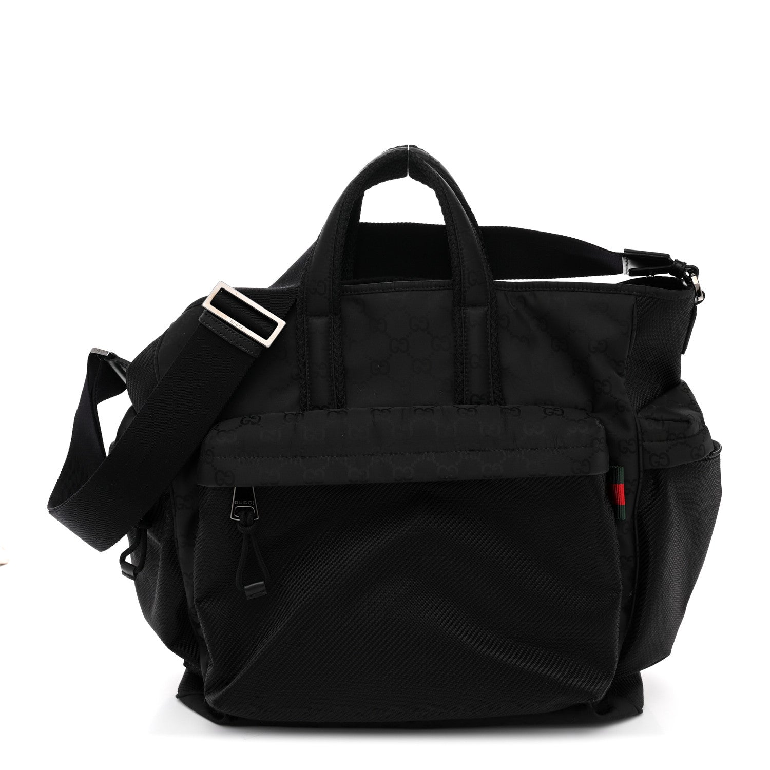Nylon Large Nexus Tote Black
