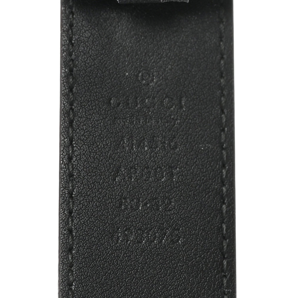 Calfskin Double G 80 32 Belt Black