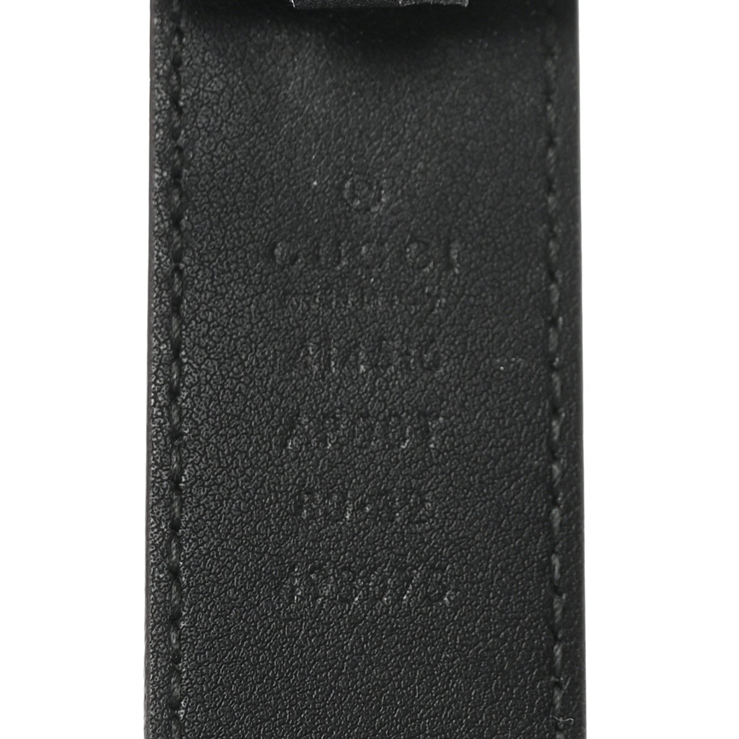 Calfskin Double G 80 32 Belt Black