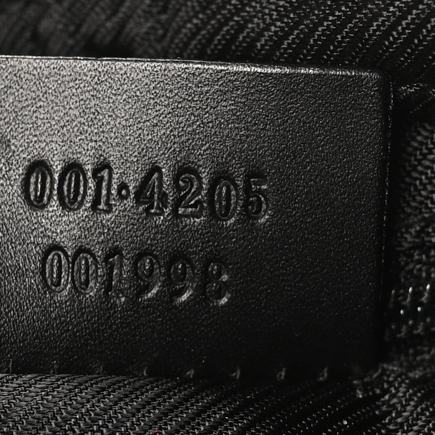 Monogram Shoulder Bag  Black