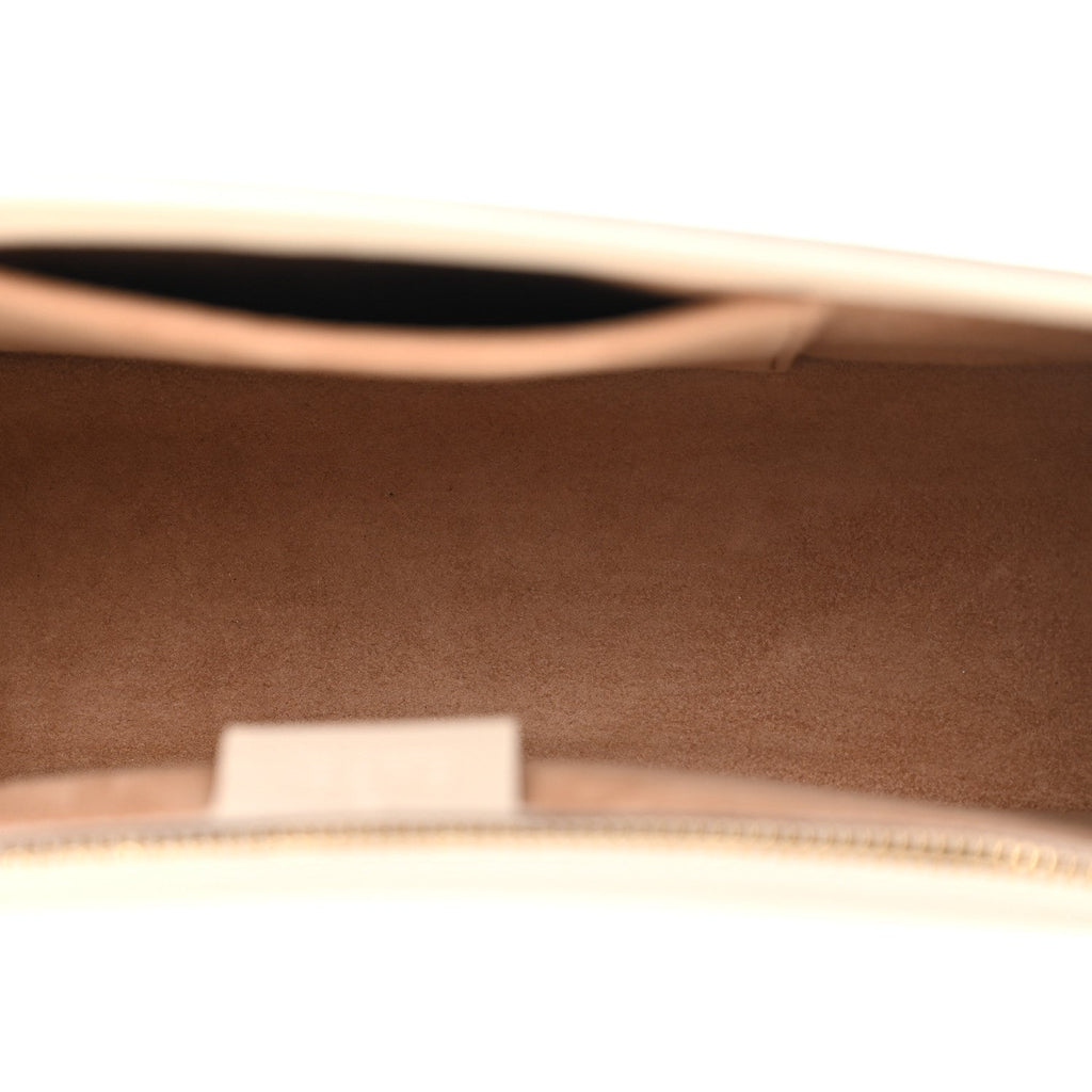 Calfskin Small Sylvie Shoulder Bag Off White