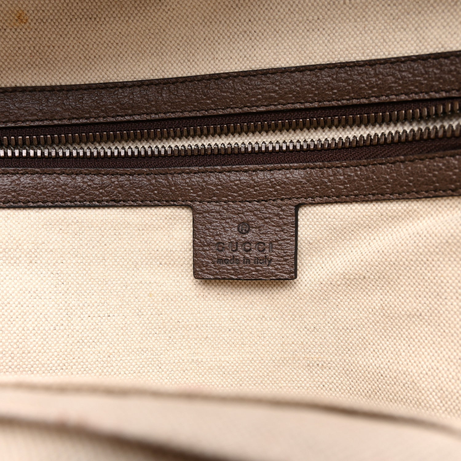 GG Supreme Monogram Calfskin Web Small Ophidia Day Backpack Beige Ebony New Acero