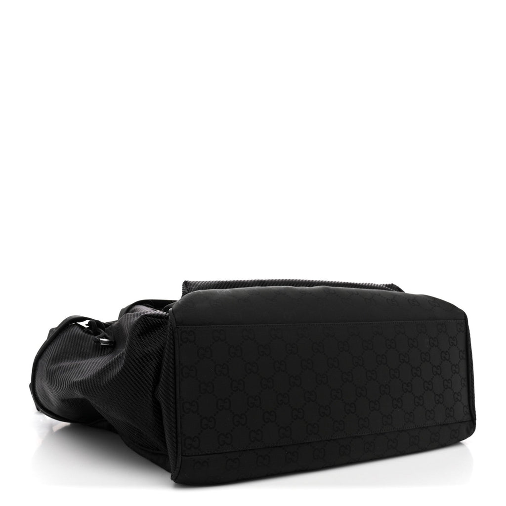 Nylon Large Nexus Tote Black