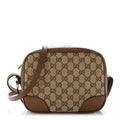 Monogram Mini Bree Messenger Bag Beige Tabacco