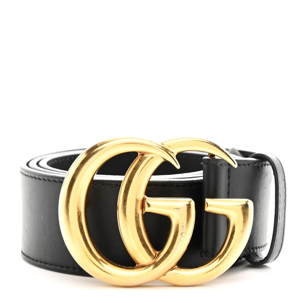 Calfskin Double G 40mm Belt 75 30 Black