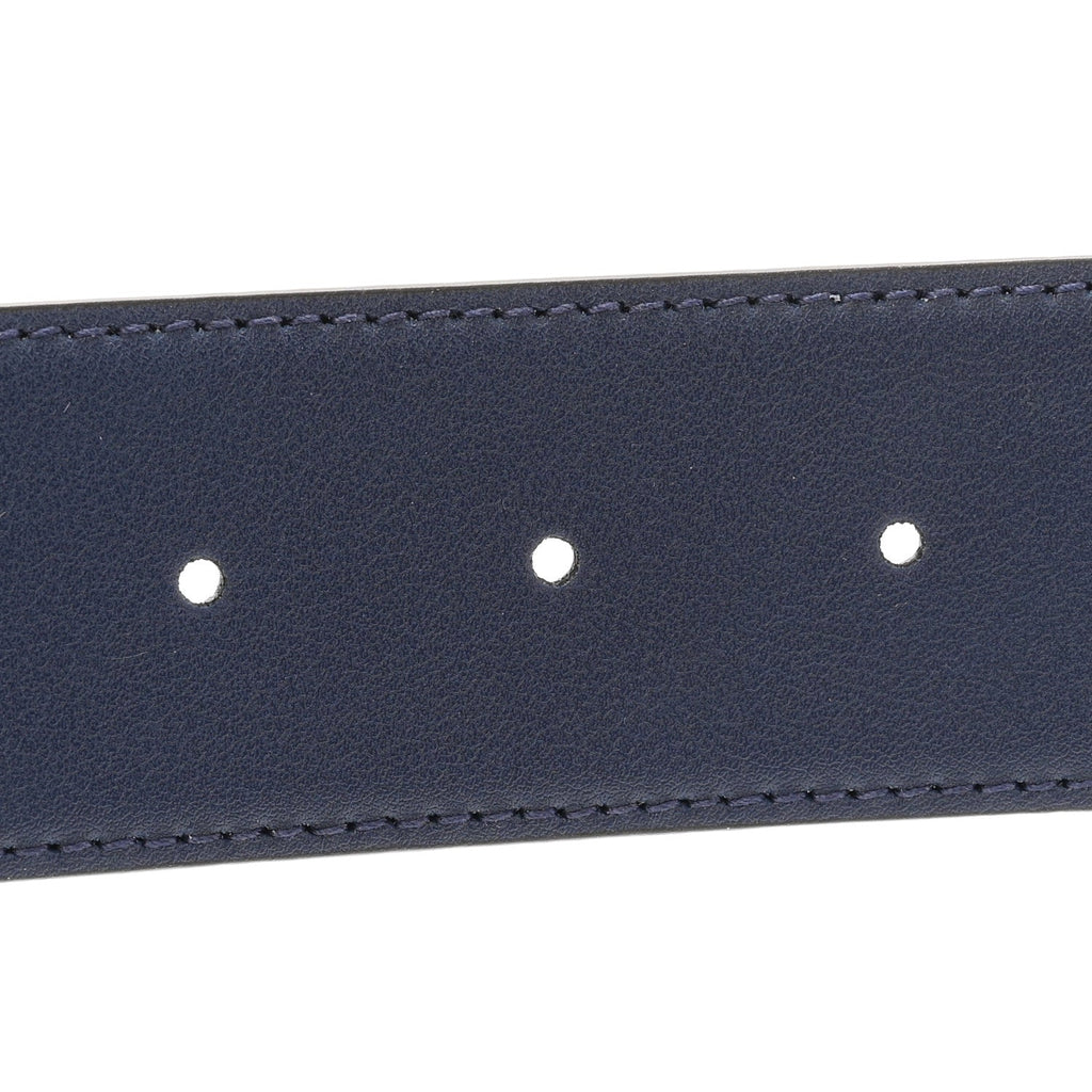 Interlocking Gradient GG Chroma 40mm Belt 85 34 Blue Agata