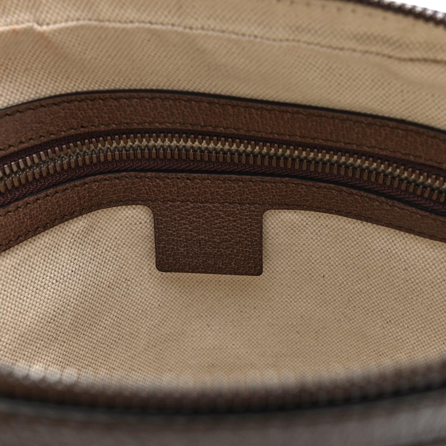 GG Supreme Monogram Web Small Ophidia Messenger Bag Brown
