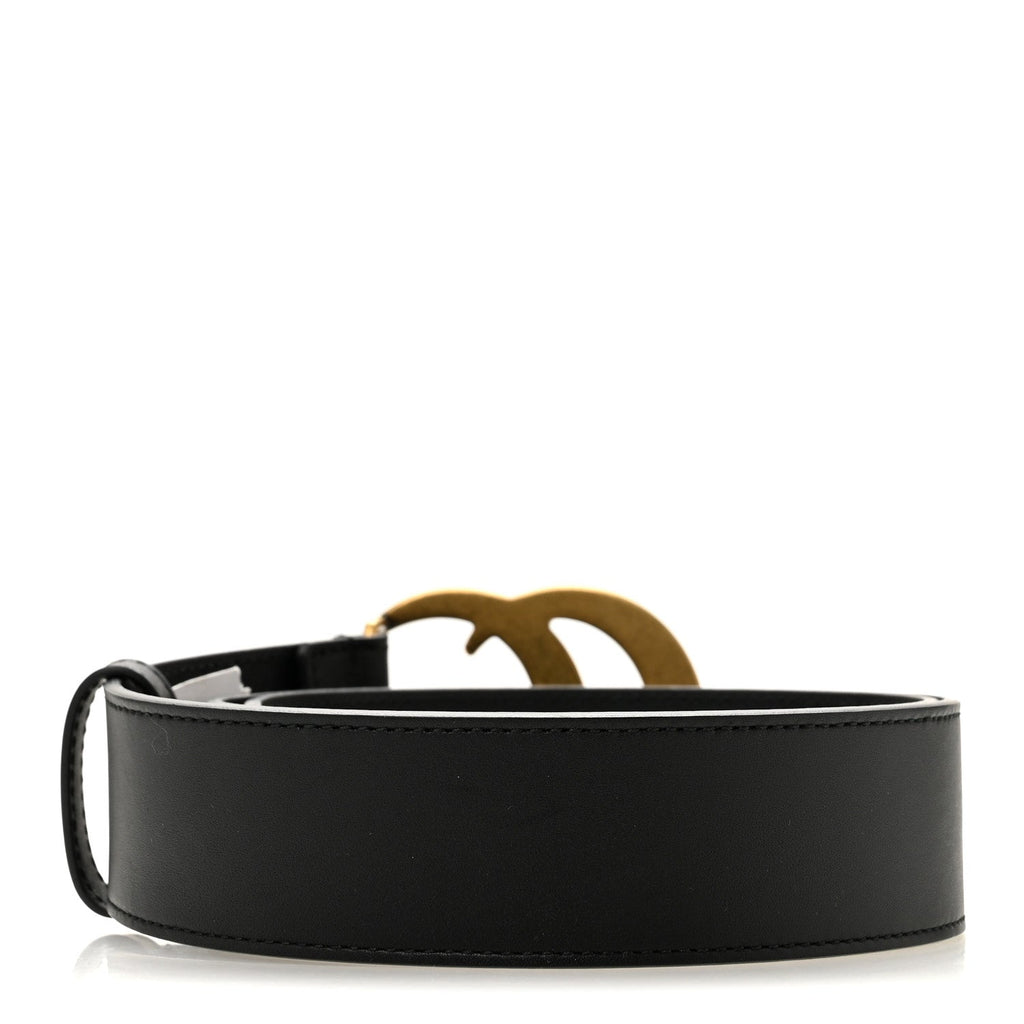 Calfskin Double G 40mm Belt 80 32 Black