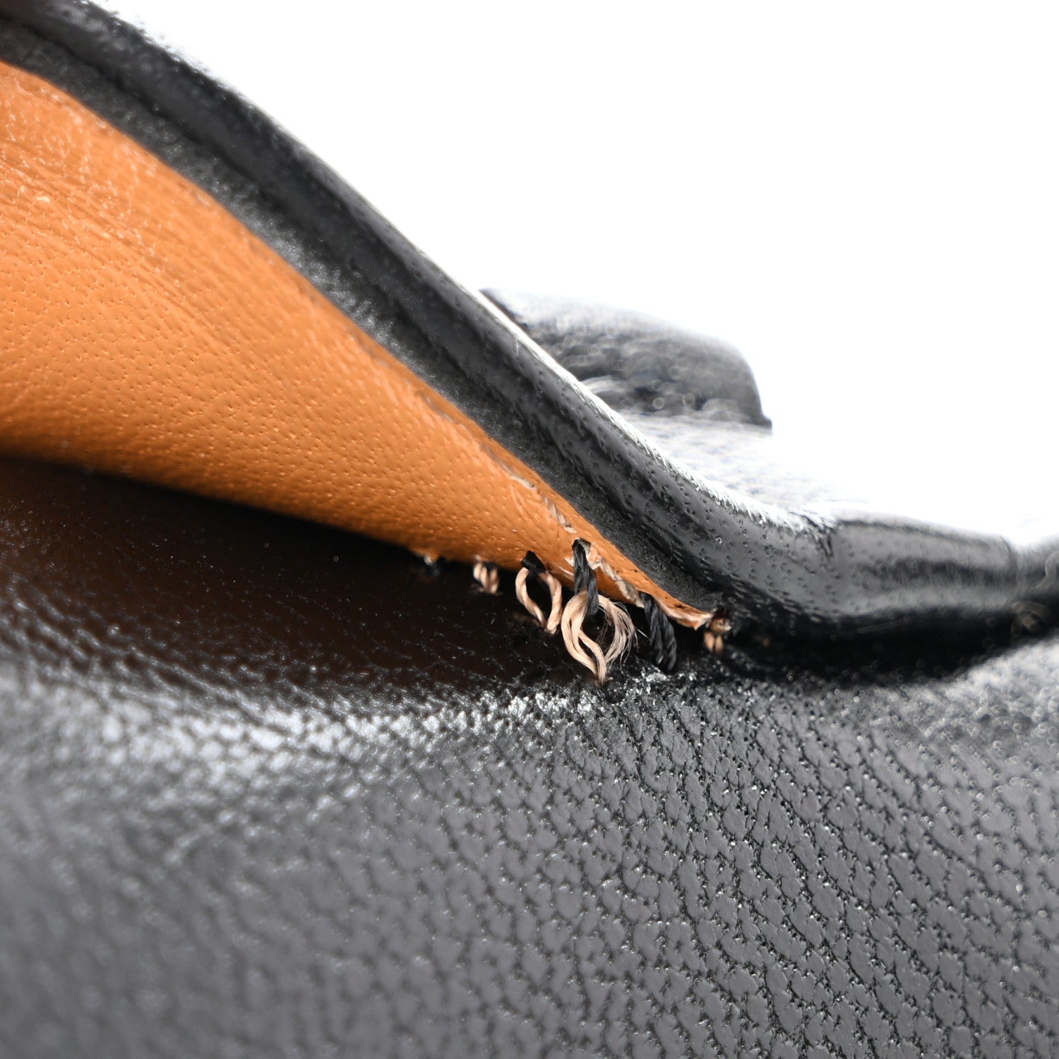 Goatskin Womens Horsebit Mid-Heel Loafers 39.5 Black