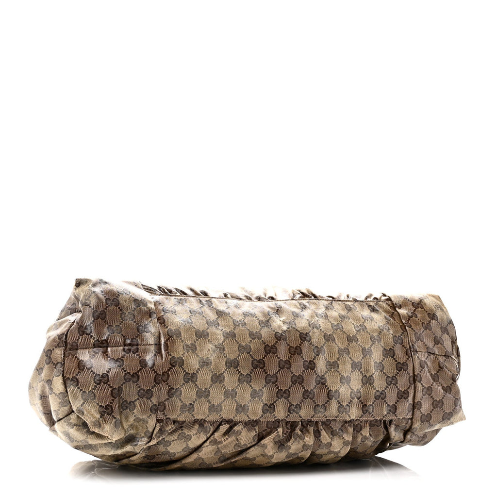 Crystal Monogram Medium Hysteria Top Handle Bag