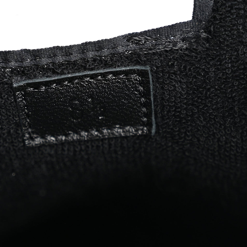 Calfskin Nylon GG Monogram Calfskin Web Mens Screener Sneakers 8.5 Black