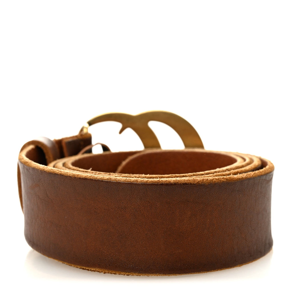 Faded Calfskin Double G 40mm Belt 100 40 Cuir