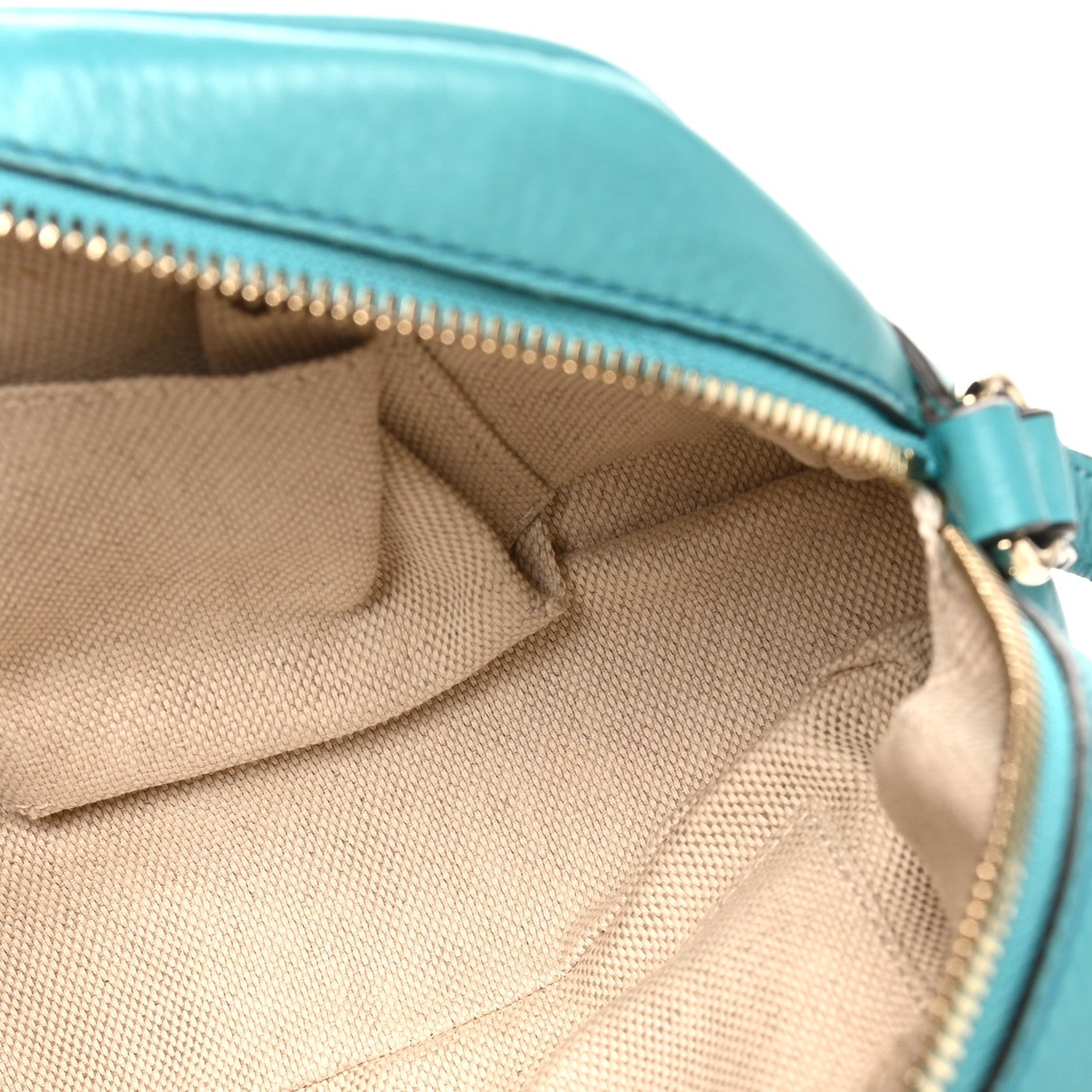 Pebbled Calfskin Small Soho Disco Bag Deep Cobalt