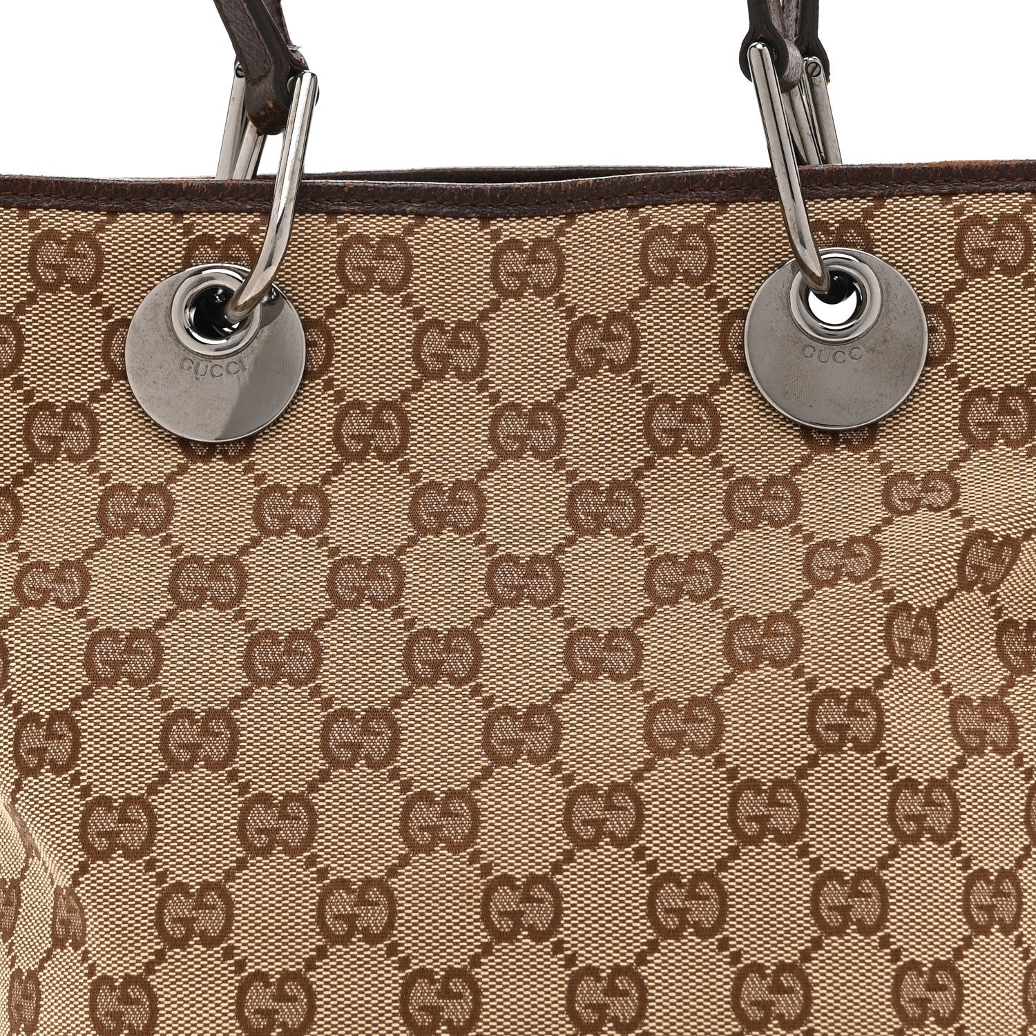 Monogram Small Eclipse Tote Brown