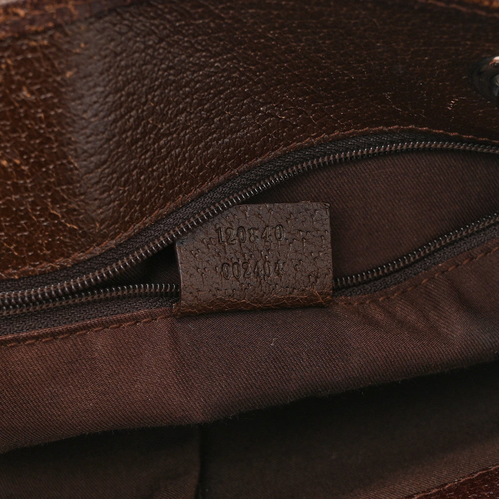 Monogram Small Eclipse Tote Brown