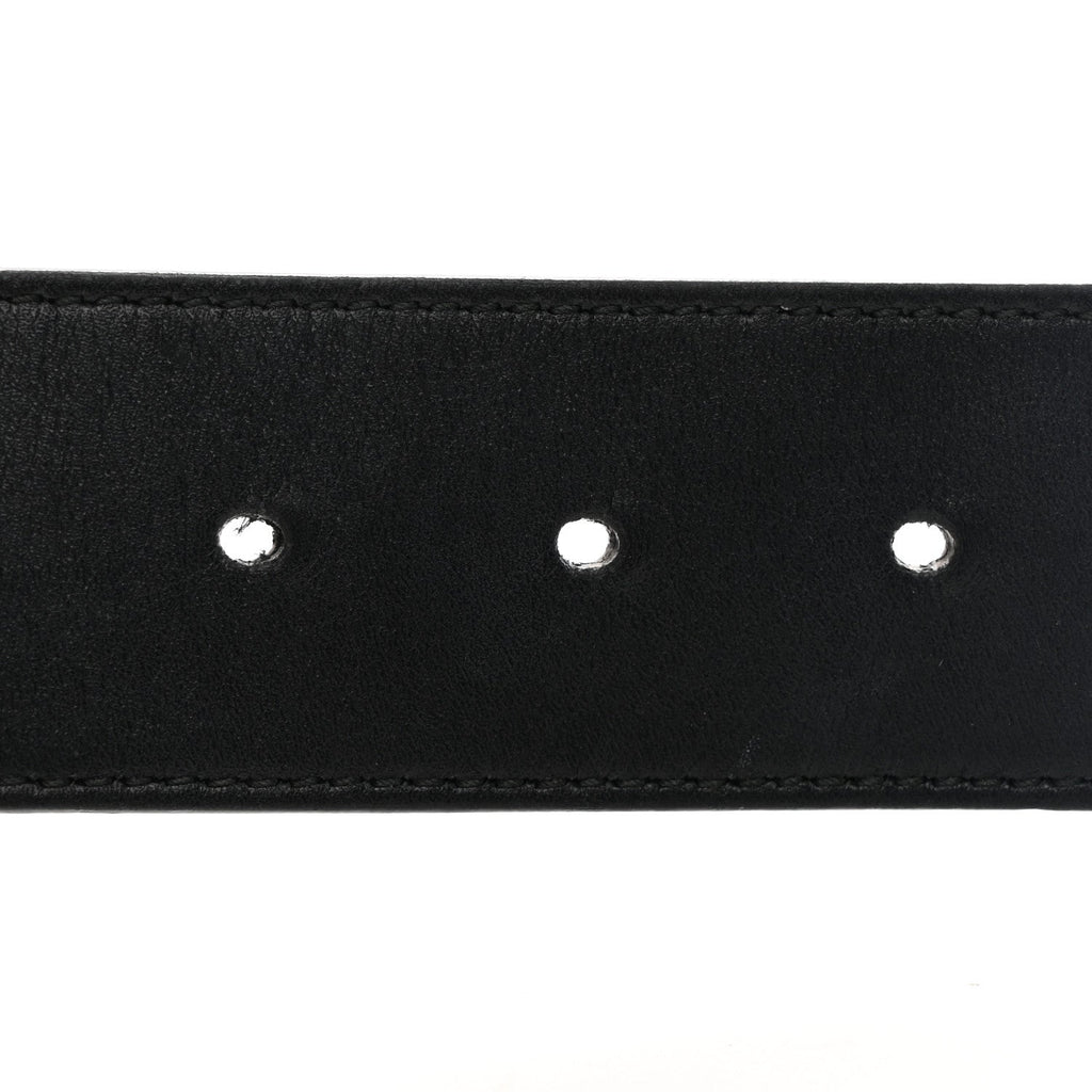 Calfskin Double G 40mm Belt 75 30 Black
