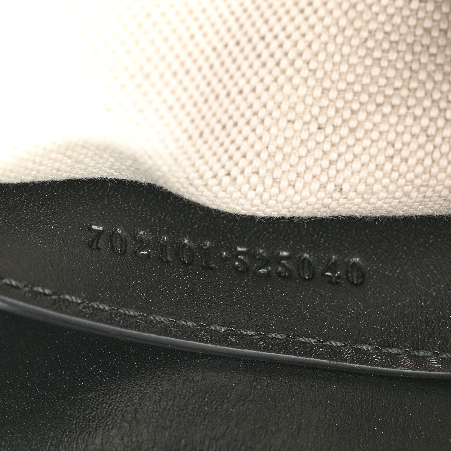 Calfskin Bamboo Backpack Black