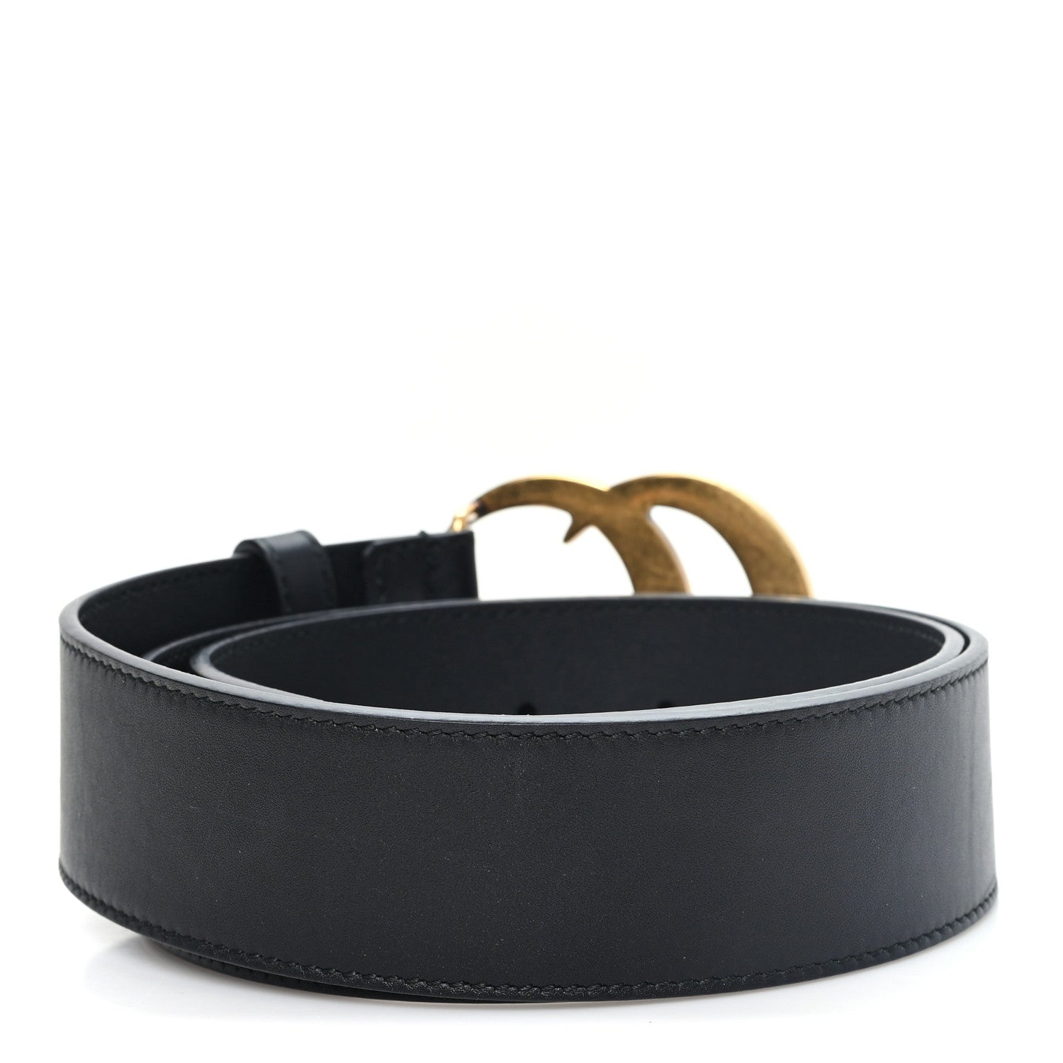 Calfskin Double G 40mm Belt 80 32 Black