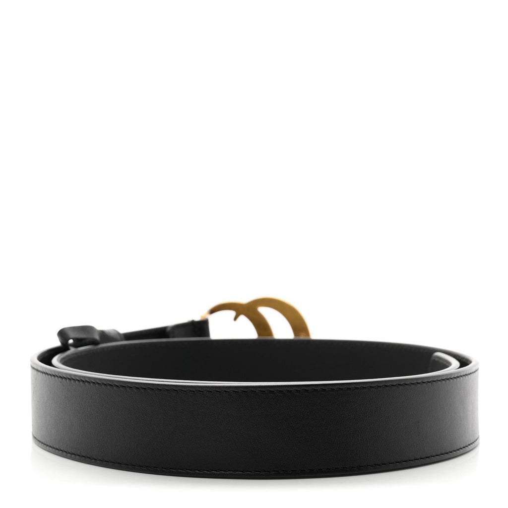 Calfskin Double G 30mm Belt 85 34 Black