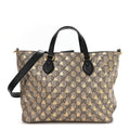 Soft GG Supreme Monogram Bees Small Crossbody Tote Beige Oro Black