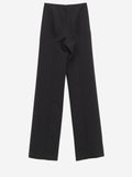 Gucci Stretch Wool Trousers — Black