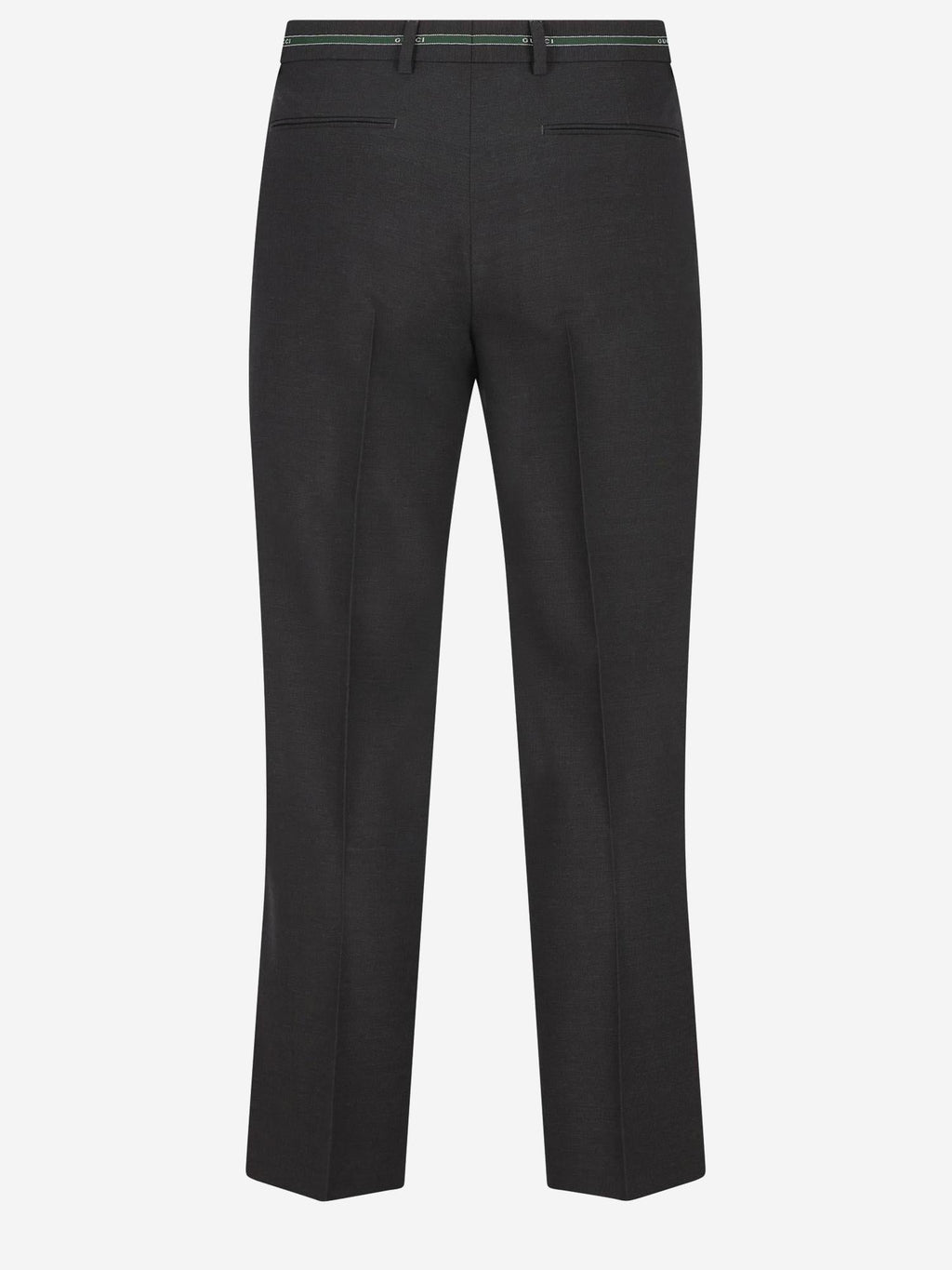 Gucci Wool Trousers — Gray