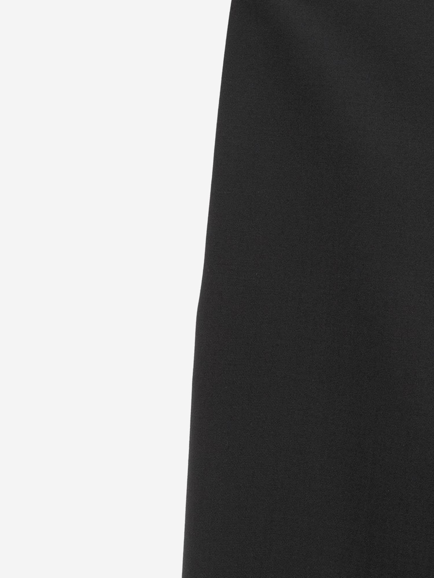 Gucci Stretch Wool Trousers — Black