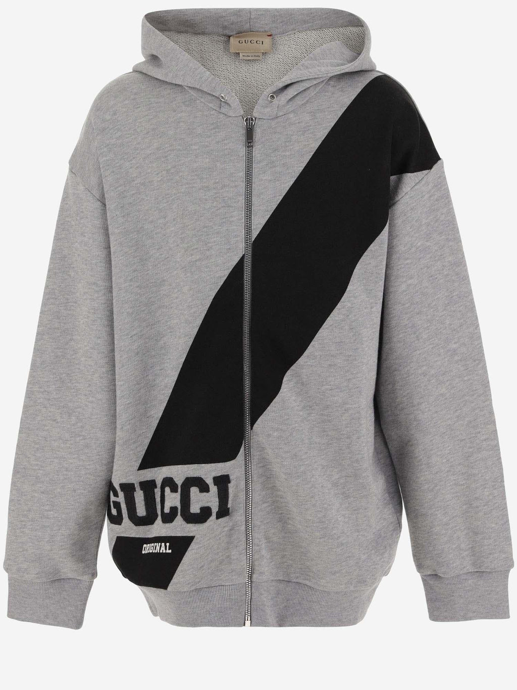 Gucci Cotton Hoodie — Gray