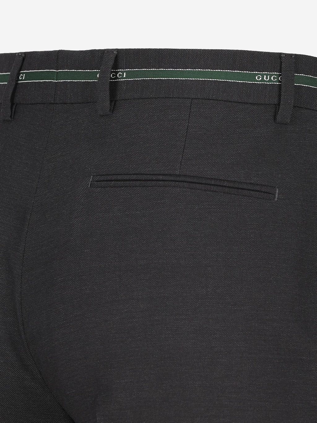 Gucci Wool Trousers — Gray