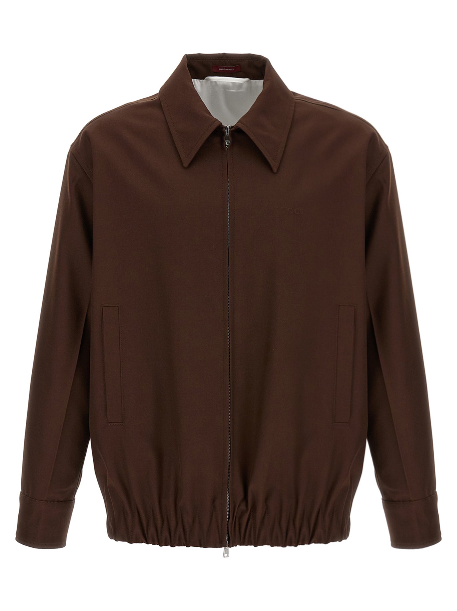 Gucci Wool Jacket — Brown