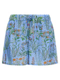 Gucci Flora Bermuda Shorts — Blue