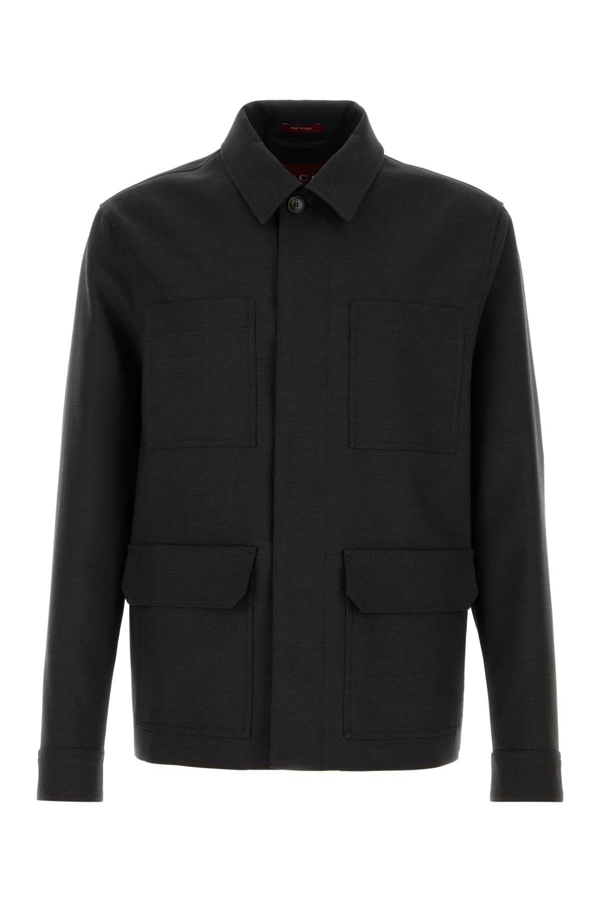 Gucci Wool Jacket — Gray