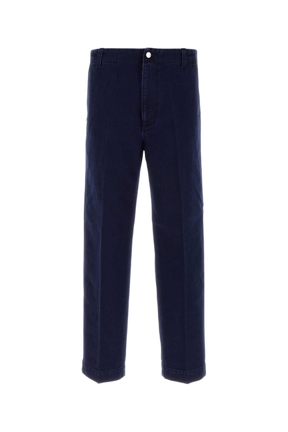 Gucci Relaxed Denim Jeans — Navy