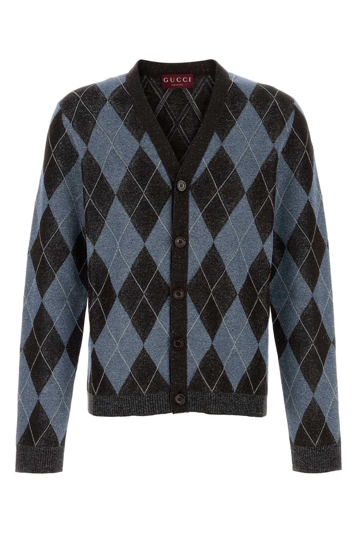 Gucci Intarsia Cardigan — Multicolor