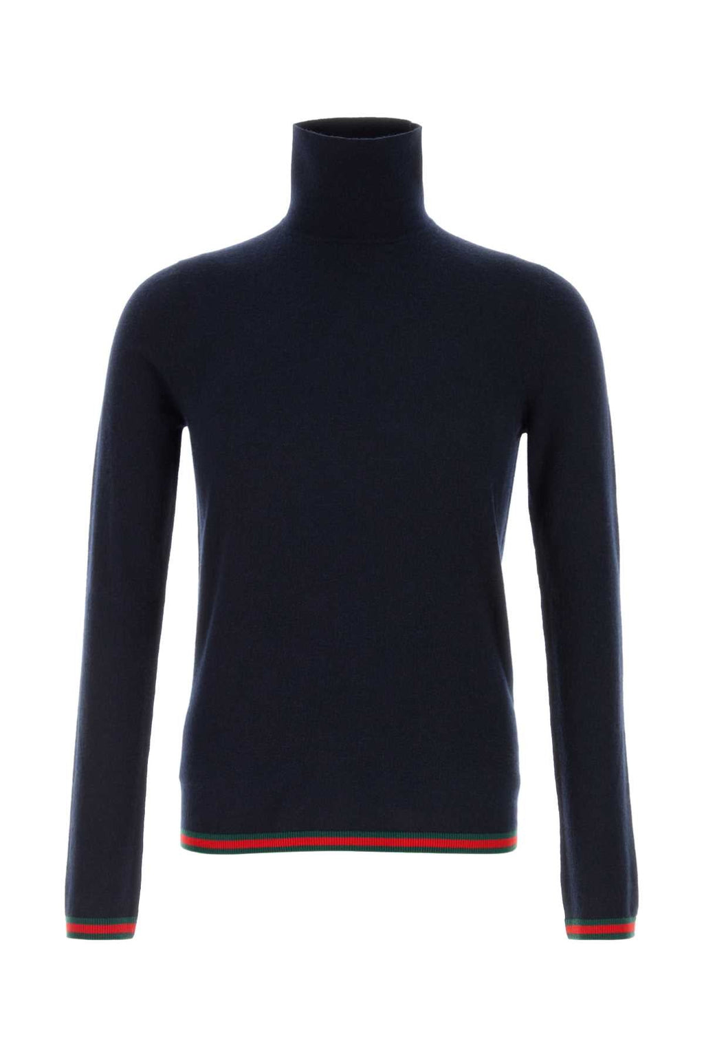 Gucci Cashmere Turtleneck Sweater — Black