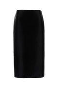 Gucci Lamb Skin Skirt — Black