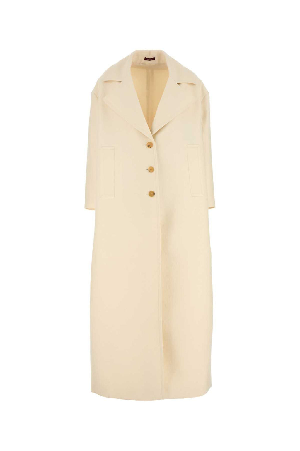 Gucci Crepe Coat — White