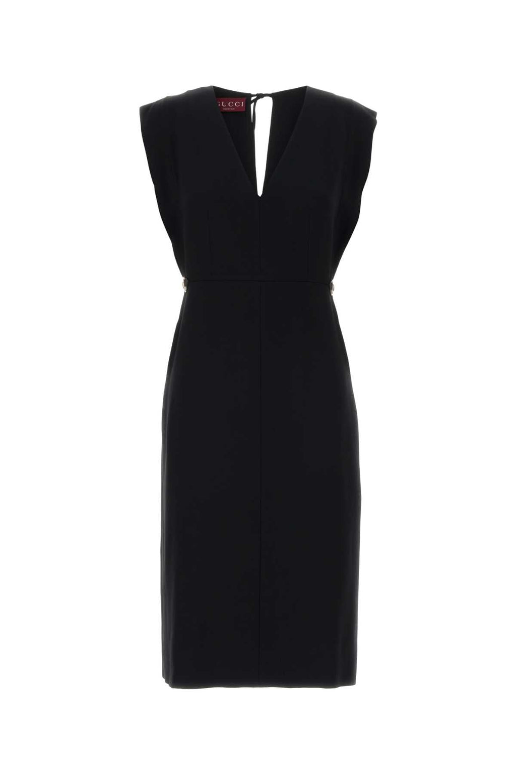 Gucci Crepe Dress — Black