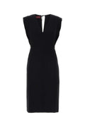 Gucci Crepe Dress — Black