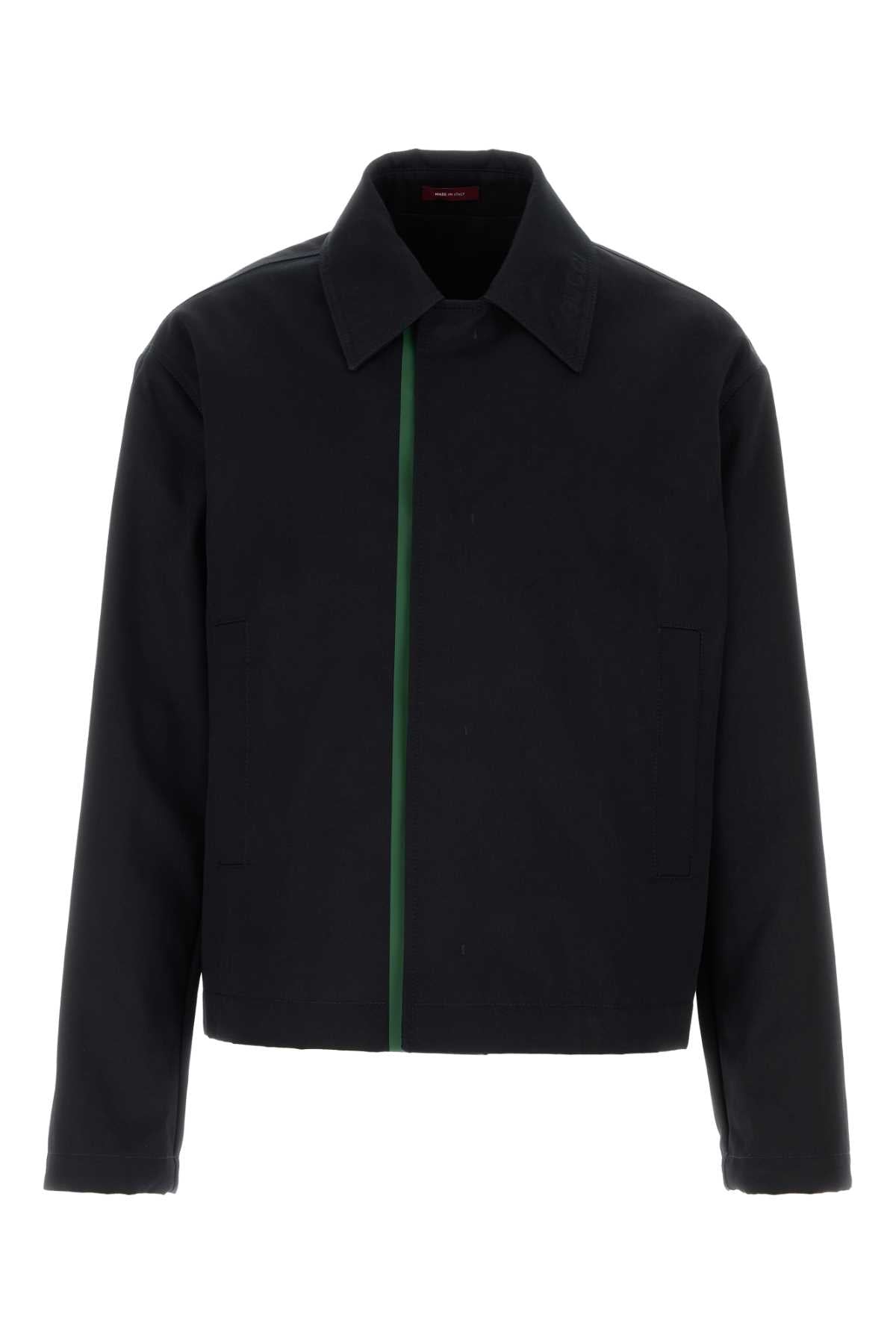 Gucci Gabardine Jacket — Navy
