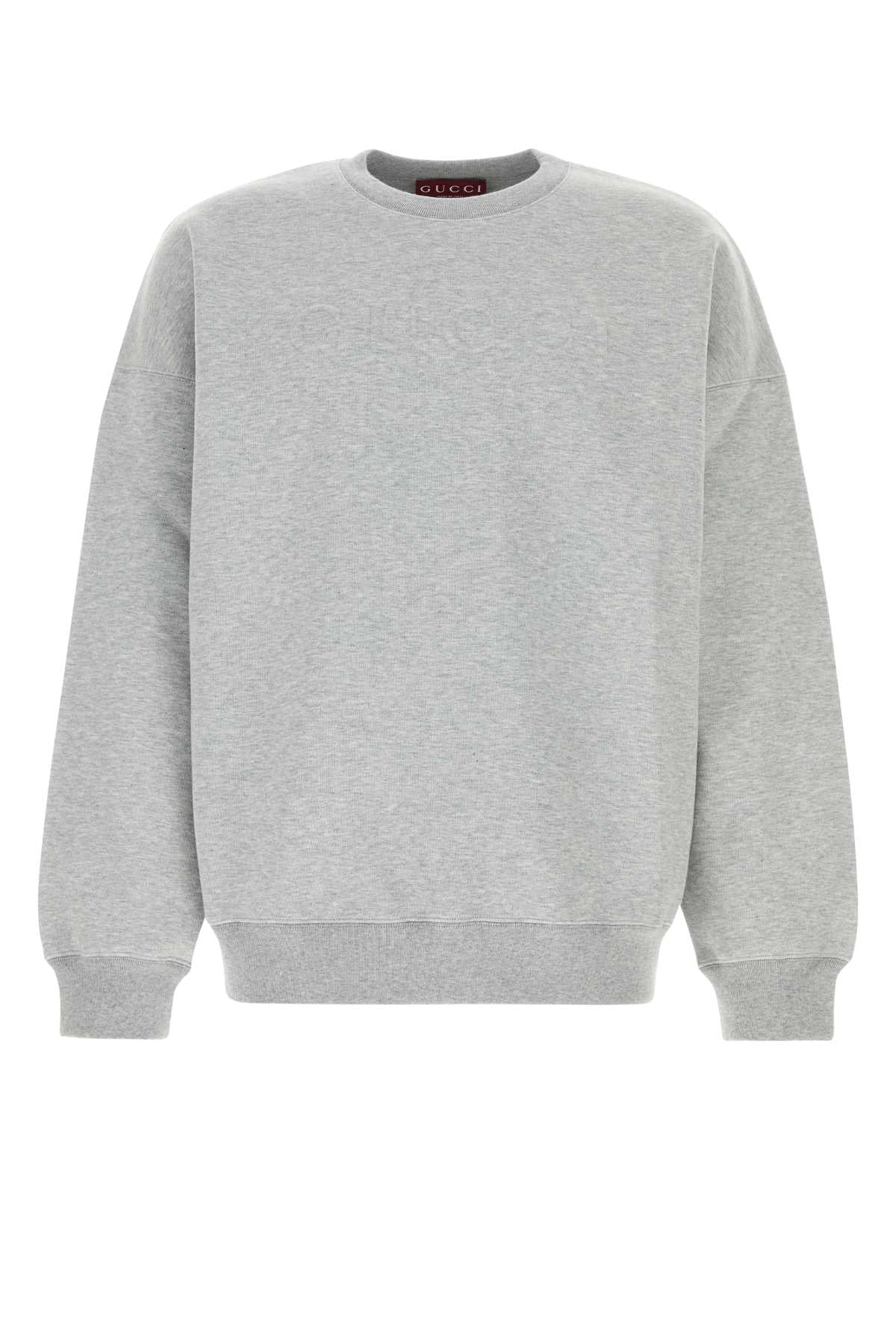 Gucci Logo Sweatshirt — Gray