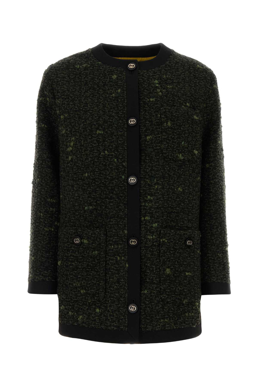 Gucci Boucle Coat — Green