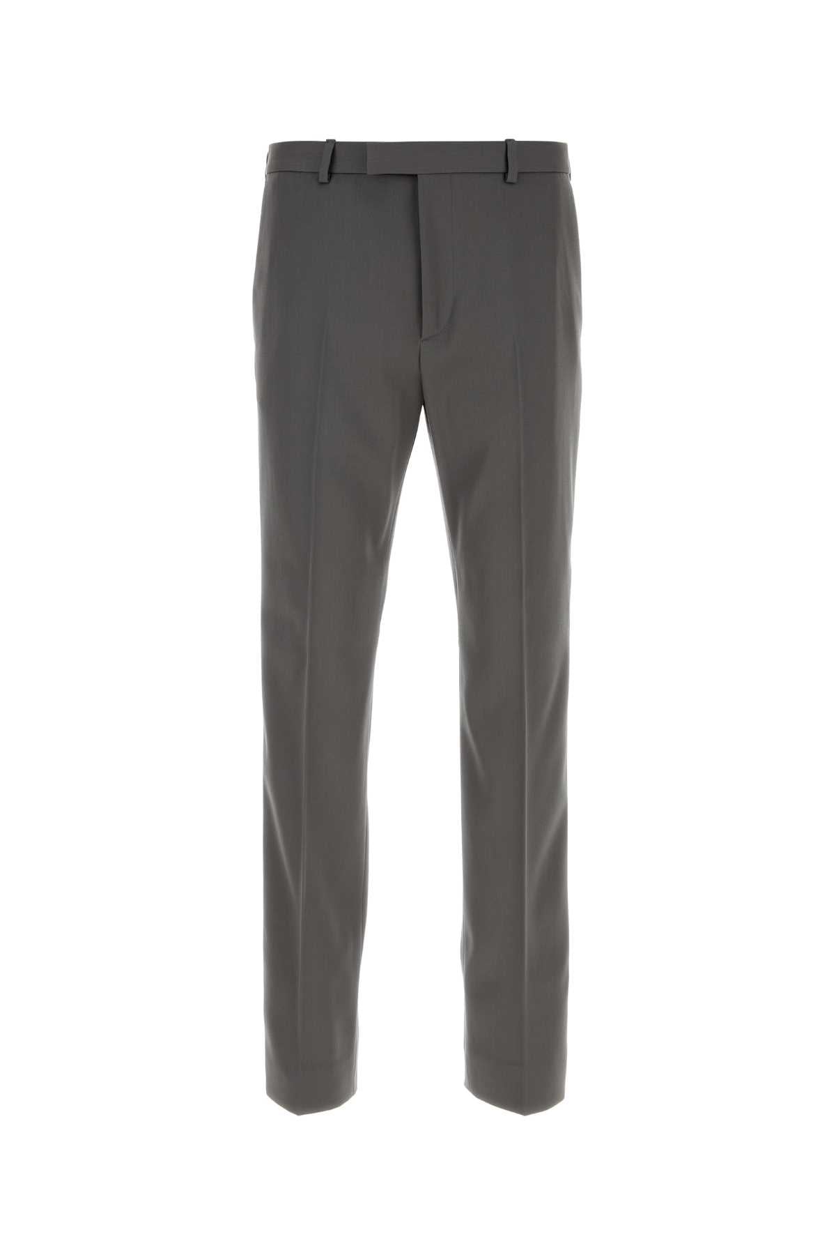 Gucci Stretch Wool Trousers — Gray