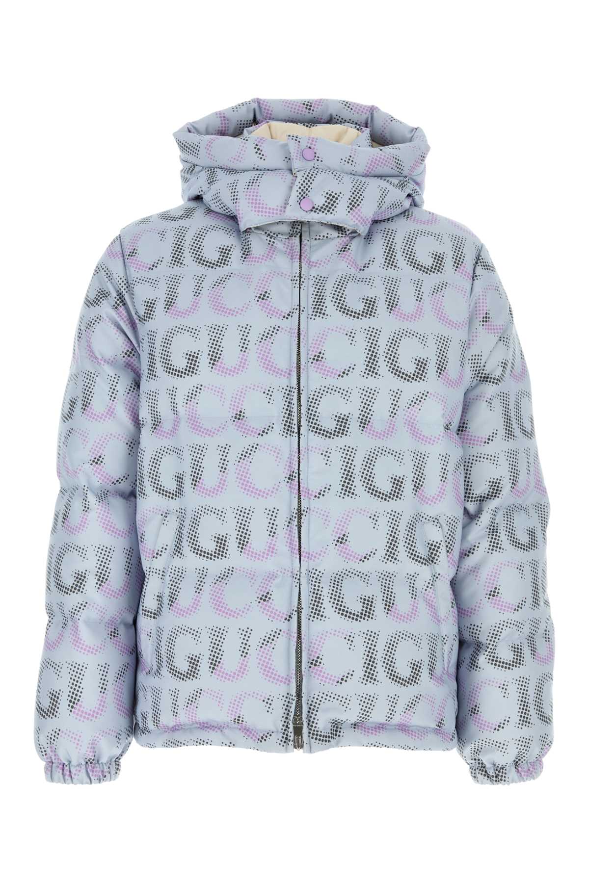 Gucci Down Down Jacket — Purple