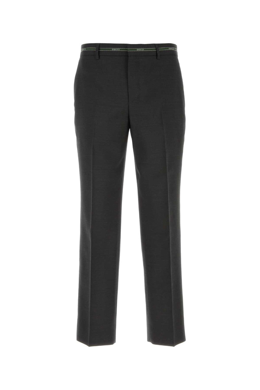 Gucci Wool Trousers — Gray